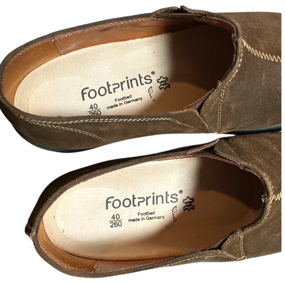 Footprints by Birkenstock Cambria Suede Slip On Loafers Walking Shoes EU 40 NEW - Picture 4 of 6